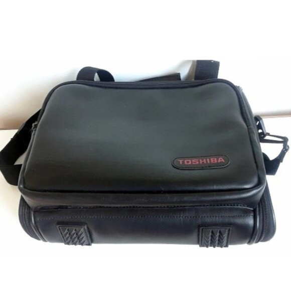 Toshiba Synthetic leather Laptop Travel Bag - NO SHOULDER STRAP - Picture 3 of 4